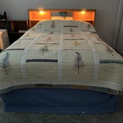 Full XL - Complete With Sheets & Quilt