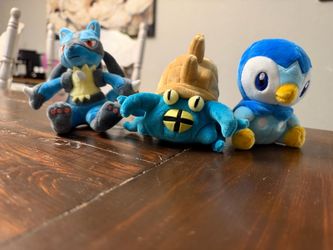 Pokemon plush sitting cuties