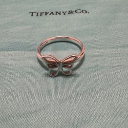 Authentic Tiffany & Co. Butterfly Ring Size 7
