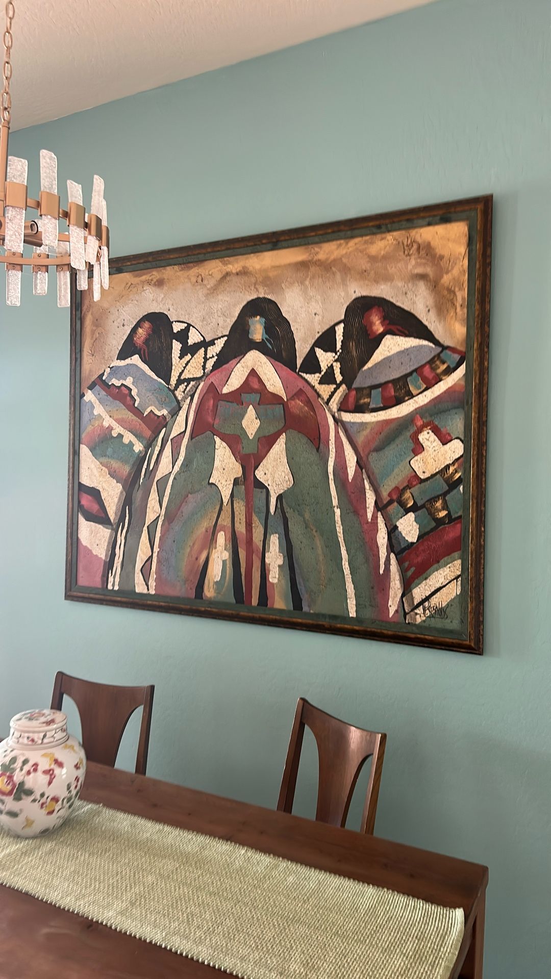 Large Canvas Painting SW Style