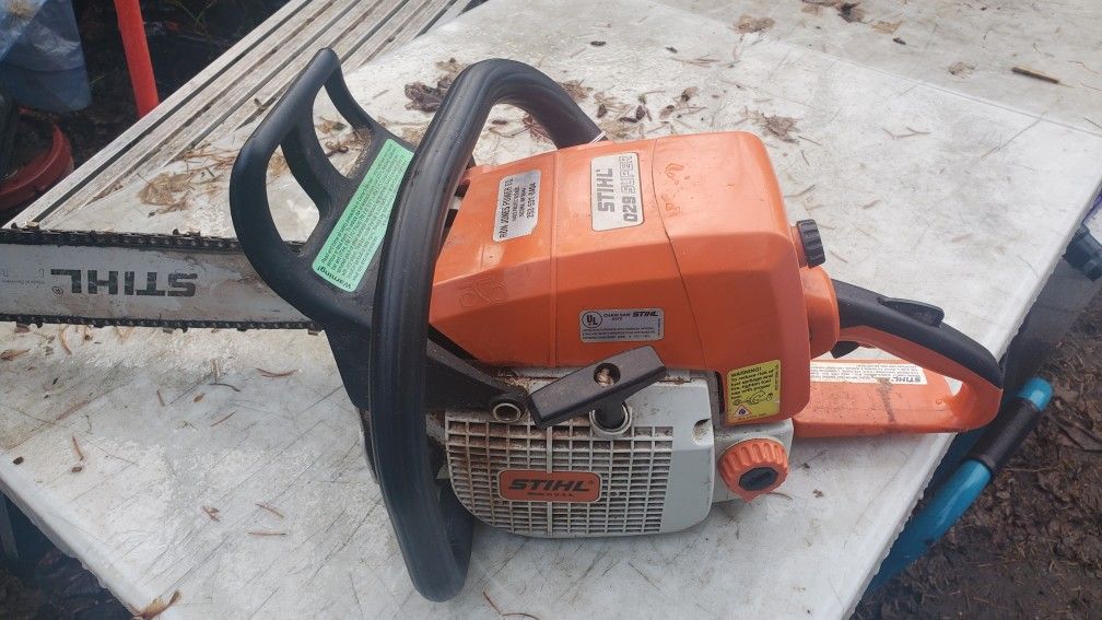 Stihl 029 super chainsaw runs great used prices firm shed
