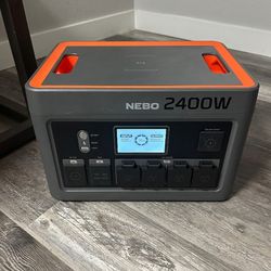 Nebo 2400W portable power station battery
