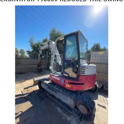 EXCAVATOR 19000# REDUCED TAIL SWING