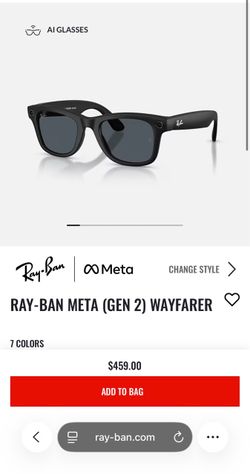 Ray ban Meta Gen 2 Wayfarer Brand new
