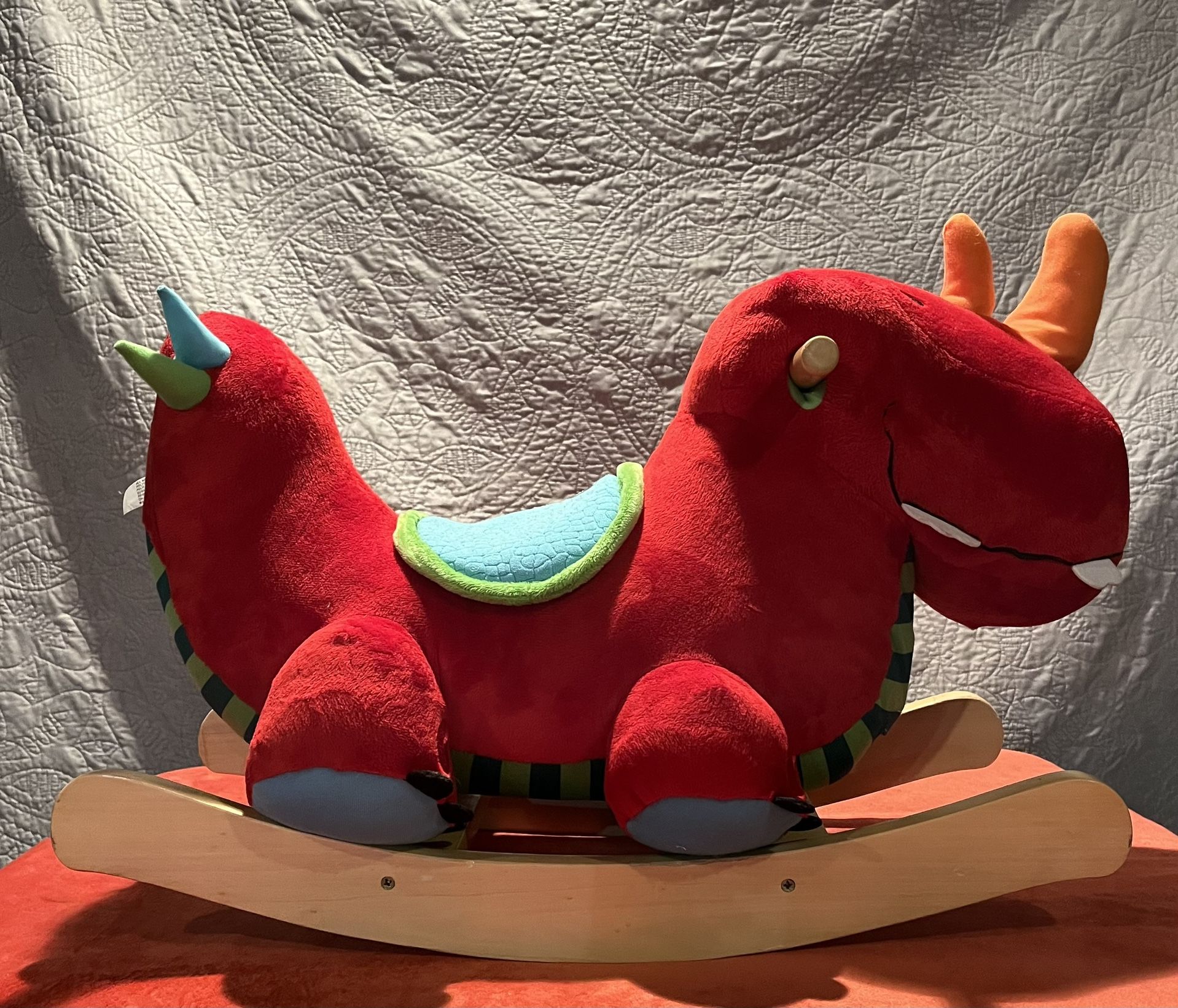 Kidcraft Dino Plush Musical Rocker