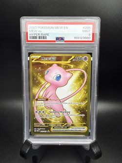 PSA 9 Mew Ex 151 Hyper Rare