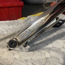 Stolen Brand Mob V4  Chrome 3 Piece Bmx Cranks