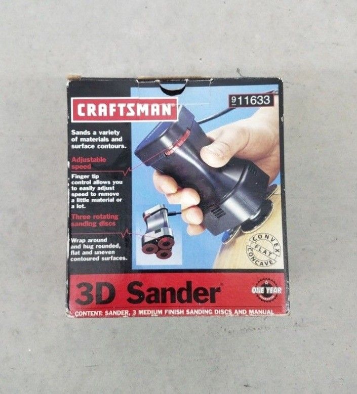 Vintage Craftsman 3D Variable Speed Sander 
