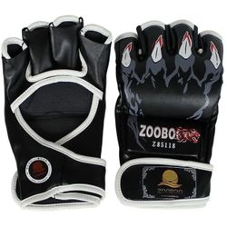 Boxing Gloves Sparring Fight Glove Mitts MMA Muay Thai Training & Fight Black / Red / Yellow