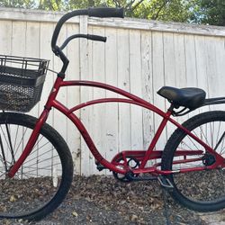 Two Beach Cruiser Bikes