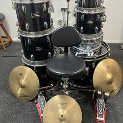 Pearl Export Series 7-Piece drumsetnw 