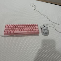 Gaming Keyboard And Gaming Mouse 