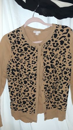 Leopard cardigan