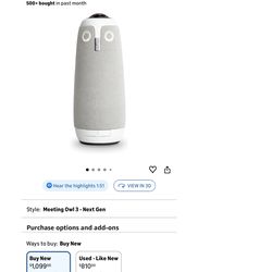 Owl Labs - Meeting Owl Pro