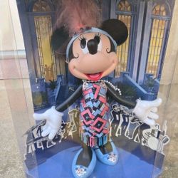 2001 Walt Disney Fabulous Flapper Minnie Mouse Collector Dolls Mattel 29734 New