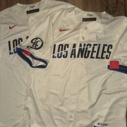 New Men’s Size Medium, Large, XL & 2XL Nike LA Dodgers City Connect Jersey