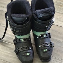 K2 Fur Lined Ski Boots - 26.5cm