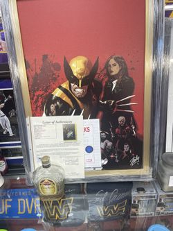 Signed Stan Lee Canvas