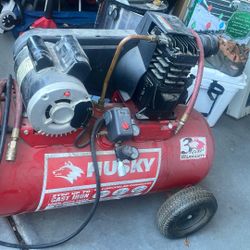 Husky air compressor 26gal 5hp 