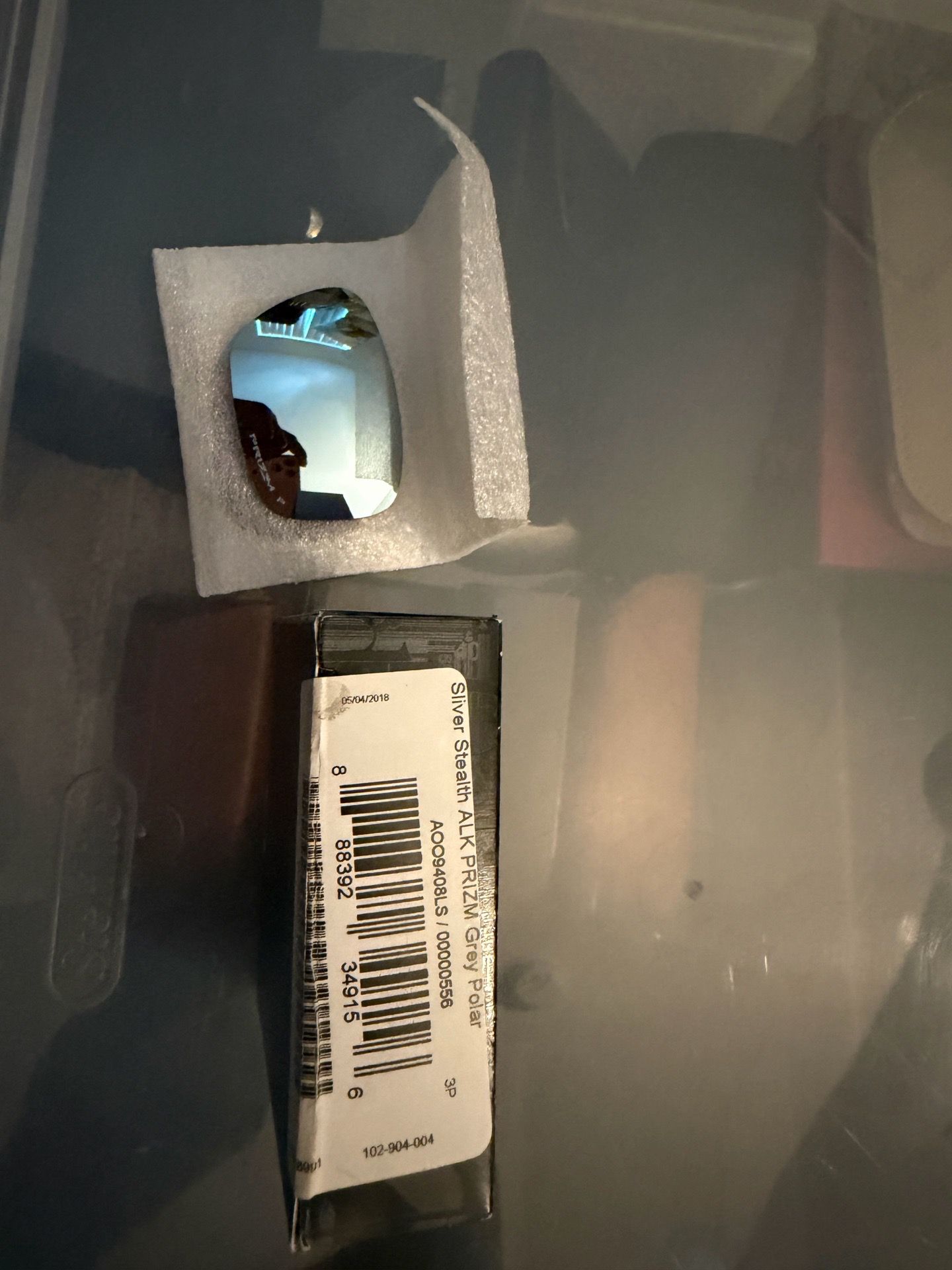 Silver Stealth ALK PRIZM Grey Polar lens