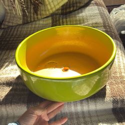 Glazed Plant Bowl Pot