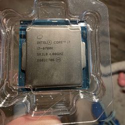 Intel Core i7-6700k CPU