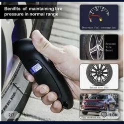 Digital Tire Pressure Gauge With Light