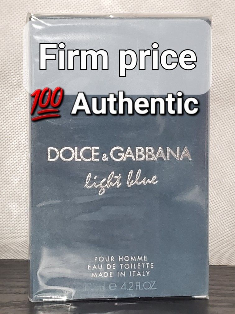 New Dolce & Gabbana Light Blue Cologne