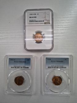 Centavos 1909,1930,1931s