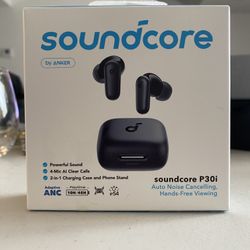 Soundcore P30i  Auto Noise Cancelling Earbuds IP54 Wireless Bluetooth