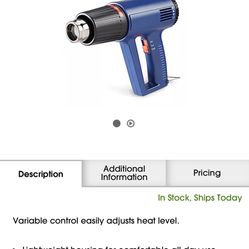 Industrial heat gun