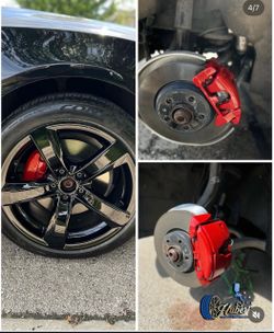 RIM BLACK OUT & CALIPER PAINTING