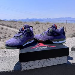 Jordan 4 Retro Crayon Purple, Woman’s.