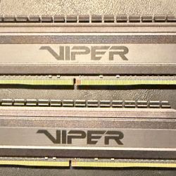 Patriot Viper 32gb (2 X 16gb) 3200-DDR4 Memory 