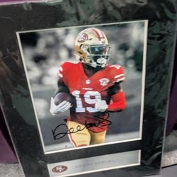 Deebo Samuel Autograph Photo 