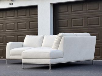 Sectional Sofa/Couch - Microfiber - Delivery Available 🚛