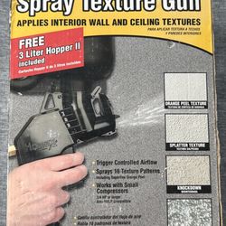 Drywall Spray Texture Gun And Hopper