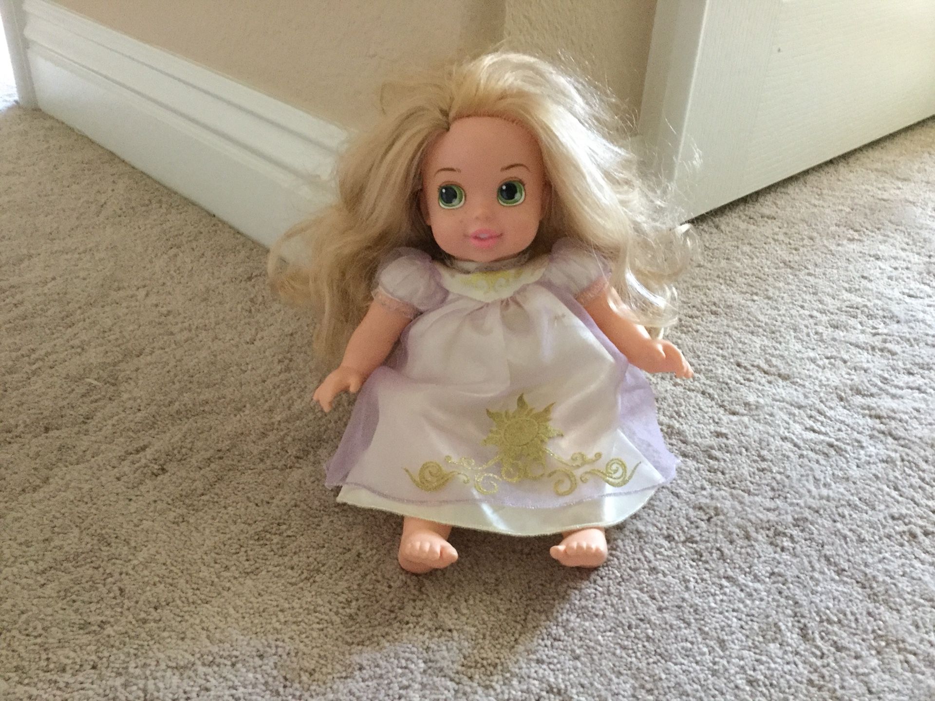 Rapunzel baby doll