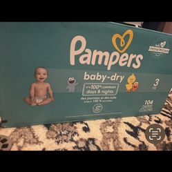 Pampers Diapers 