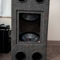 2 Mtx 6000 With Custom Ported Box