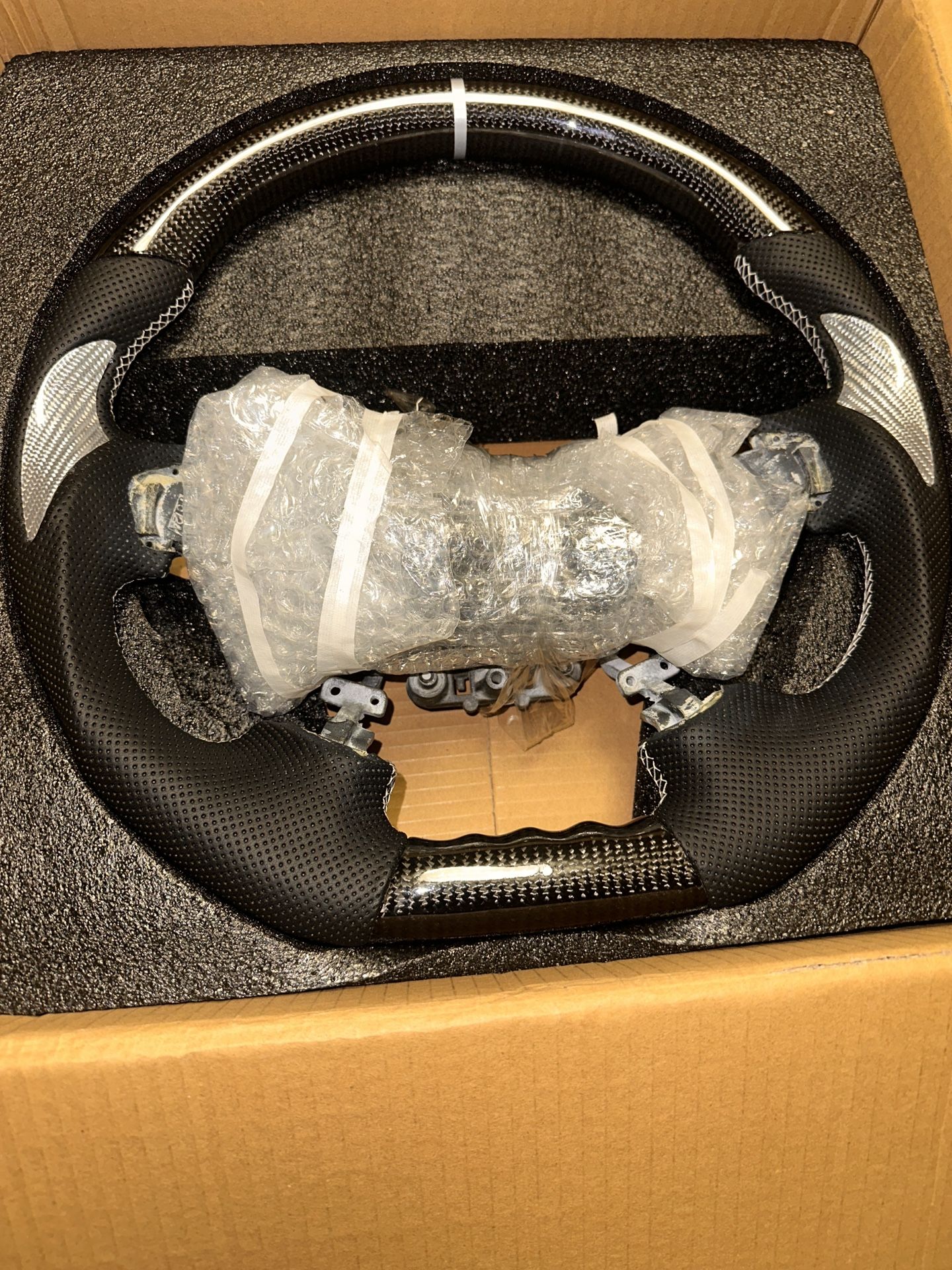 Infiniti Carbon Fiber Racing Steering Wheel