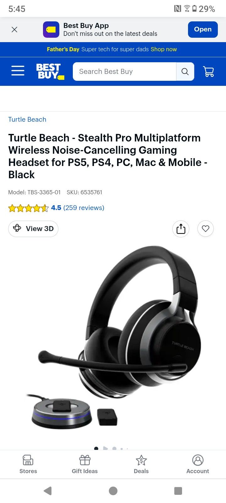 Turtle Beach Multi Platform Wireless Headset