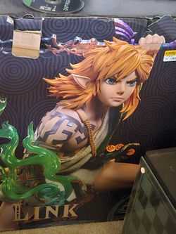 Wake Studio 1/4 Scale Link Resin Statue based on The Legend of Zelda: Tears of the Kingdom.