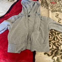 Light Grey, Cropped Jacket