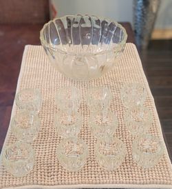 Vintage Punch Bowl Set