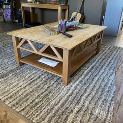 Wood Coffee Table 