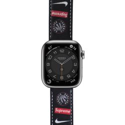 Designer Apple Watch Band Strap For Series 1 2 3 4 5 6 7 8 SE ULTRA LV Supreme Nike NBA 38mm 40mm 41mm 42mm 44mm 45mm 49mm
