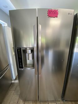LG Side By Side Refrigerators 