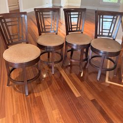 4 Bar stools
