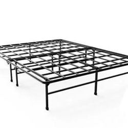 Zinus Demetric 14" Elite SmartBase Queen Bed Frame – Heavy-Duty, No Box Spring